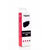 SEEK TOTI 20W Type-C + USB A seinakiirlaadija, must