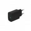 SEEK TOTI 20W Type-C + USB A seinakiirlaadija, must