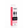 SEEK TOTI USB A to Micro USB, 2m Punutud Kaabel 2A, Must
