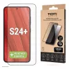 TOTI PREMIUM PREMIUM Karastatud klaasist 3D ekraanikaitse täiskattega Samsung Galaxy S24+/S25+ jaoks