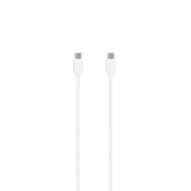 SEEK TOTI 20W Type-C PD seinakiirlaadija koos Type-C–Type-C, 1 m PVC andmekaabliga 3A, valge