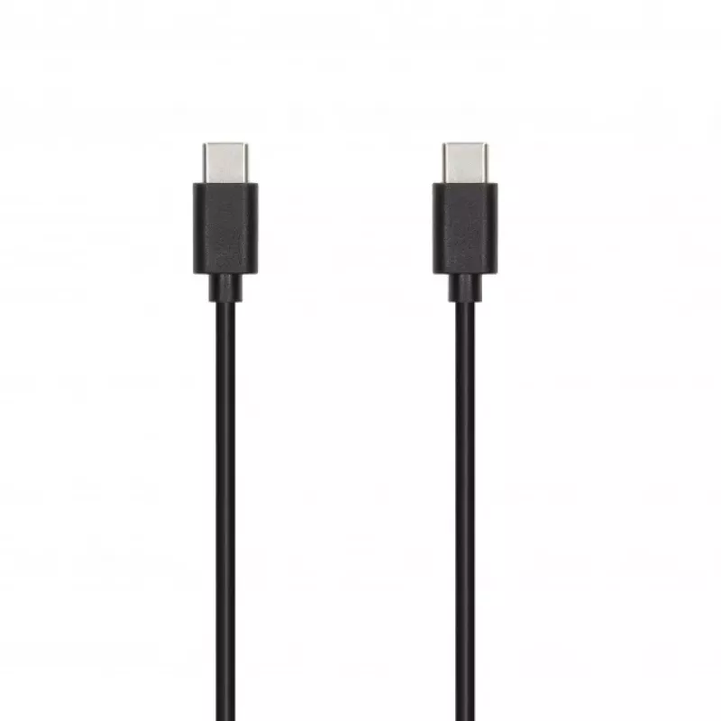 SEEK TOTI 20W Type-C PD seinakiirlaadija koos Type-C–Type-C, 1 m PVC andmekaabliga 3A, must