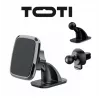 SEEK TOTI Magnetiline kandiline auto hoidja 3M liimkinnitusega, must