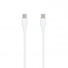 SEEK TOTI USB-C to USB-C Silicone Cable 1m 3A White