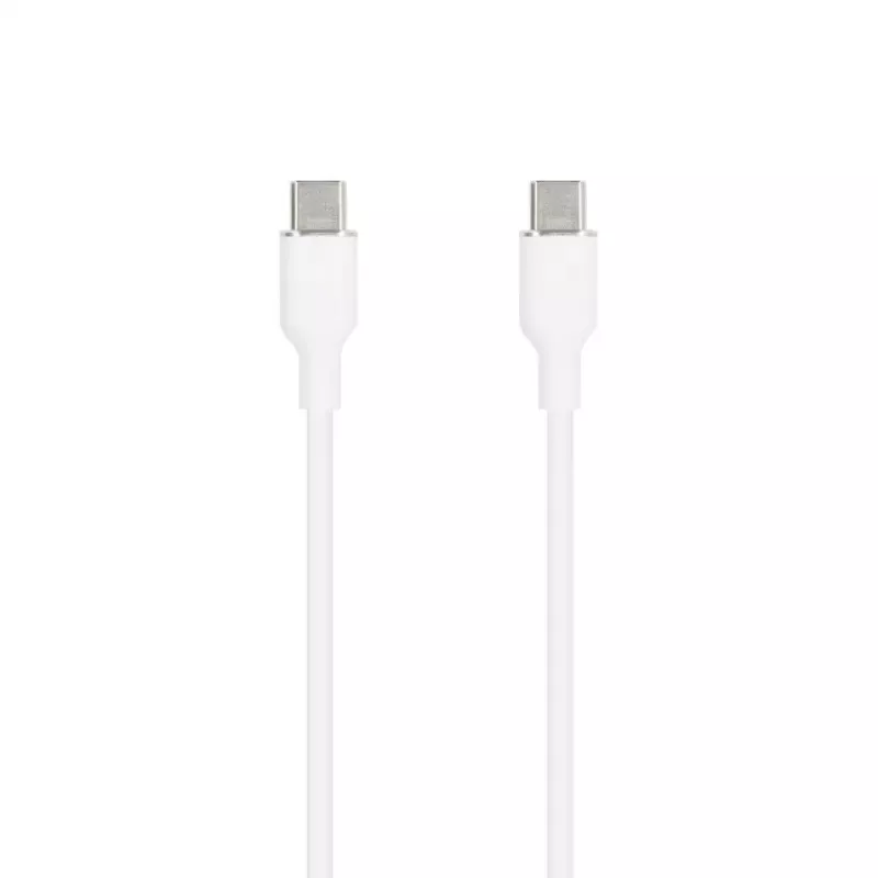 SEEK TOTI USB-C to USB-C Silicone Cable 1m 3A White