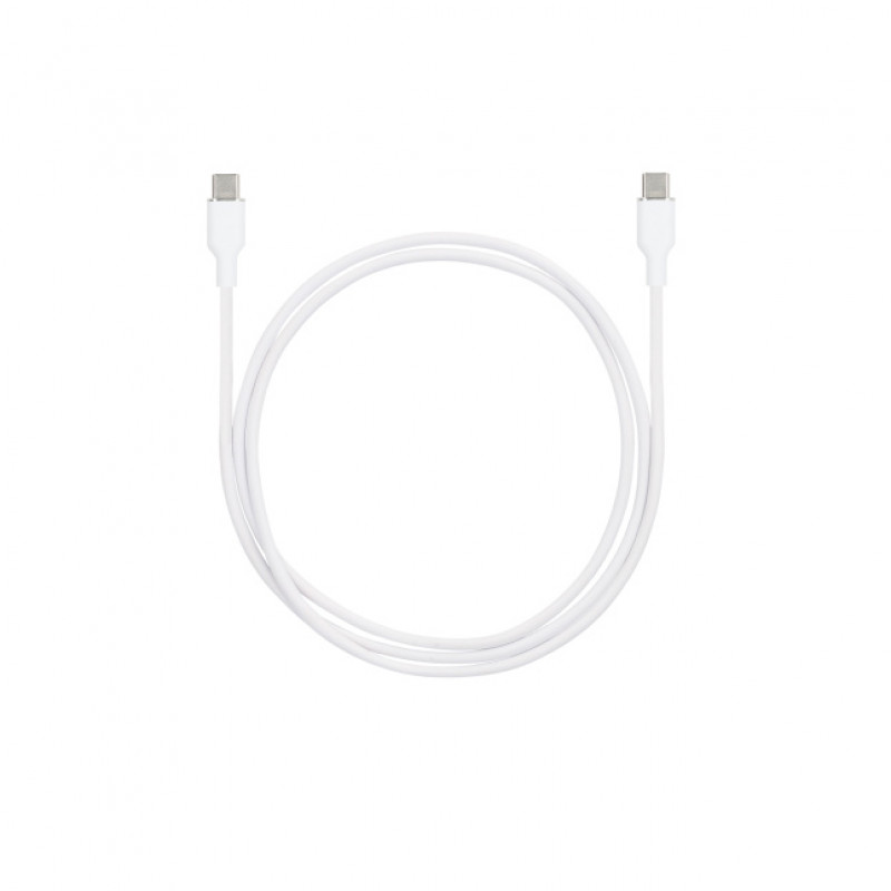 SEEK TOTI USB-C to USB-C Silicone Cable 1m 3A White