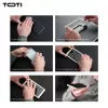 TOTI PREMIUM PREMIUM Tempered Screen Protector Glass 3D Full Cover for Apple iPhone 16 Pro