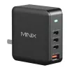MINIX NEO-P165 GaN seinadapter 3x USB-C ja 1x USB-A porti 165W