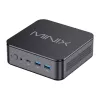 MINIX NR660LP Mini PC, AMD Ryzen 5 6600H, 16GB DDR5, 512GB NVMe SSD, Windows 11 Pro, must