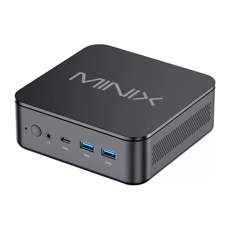 MINIX NR660LP Mini PC, AMD Ryzen 5 6600H, 16GB DDR5, 512GB NVMe SSD, Windows 11 Pro, must