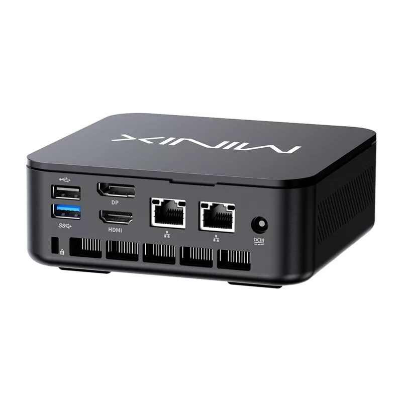 MINIX NR660LP Mini PC, AMD Ryzen 5 6600H, 16GB DDR5, 512GB NVMe SSD, Windows 11 Pro, must