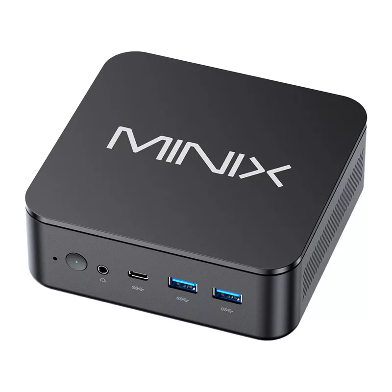 MINIX NR660LP Mini PC, AMD Ryzen 5 6600H, 16GB DDR5, 512GB NVMe SSD, Windows 11 Pro, must