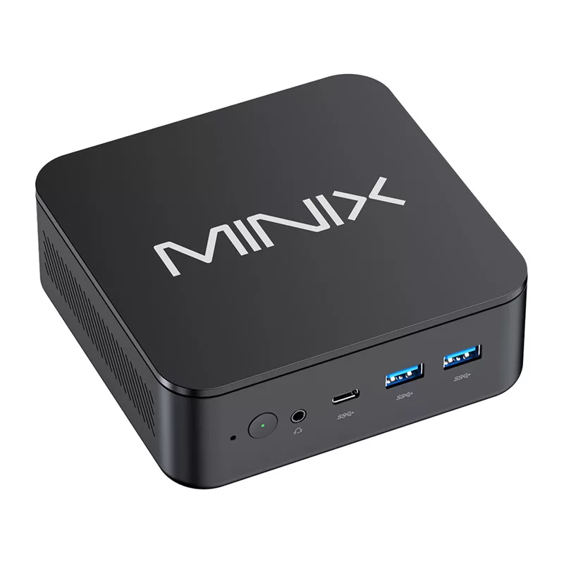 MINIX NR660LP Mini PC, AMD Ryzen 5 6600H, 16GB DDR5, 512GB NVMe SSD, Windows 11 Pro, must