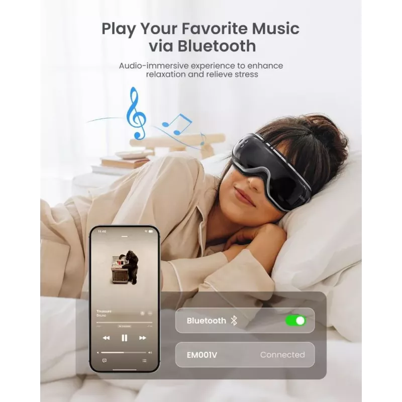 RENPHO Eyeris 1 Eye Massager Black