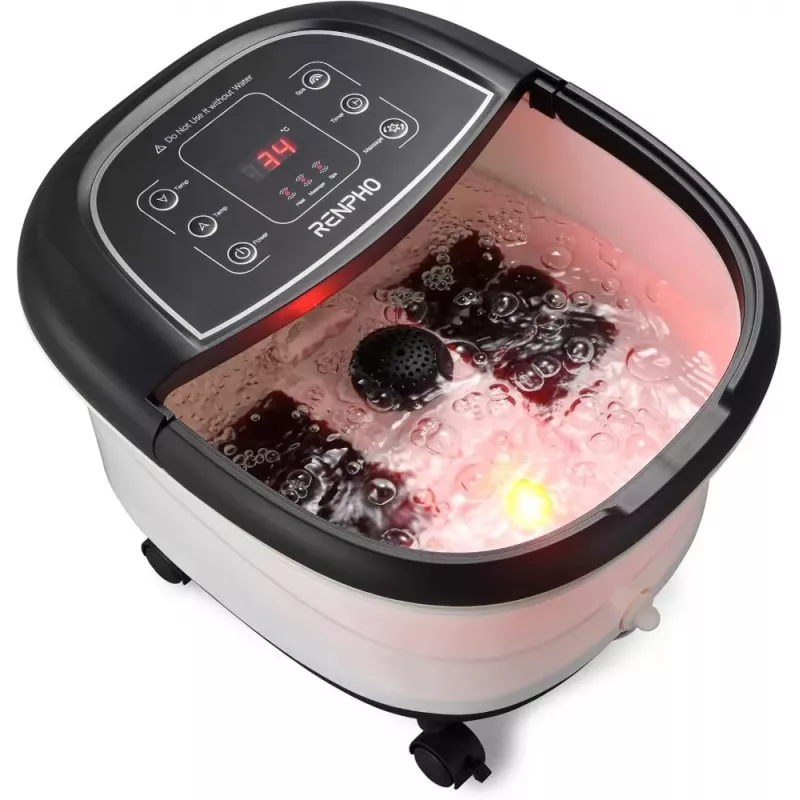 RENPHO Foot Spa Bath Massager Pro JD618