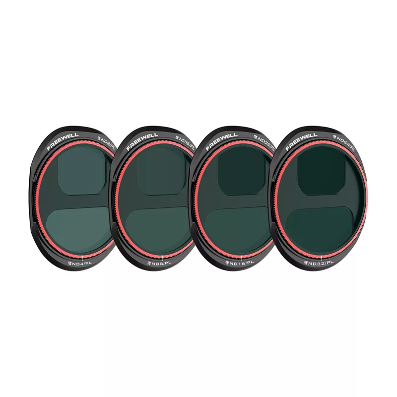 FREEWELL Filtrikomplekt DJI Mavic 4 Pro ND/PL Bright Day (4 tk)