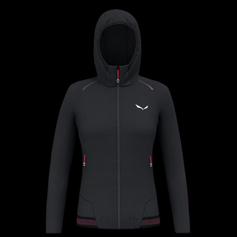 Salewa Pedroc PL Hooded Jacket - Black Out (Naiste, suurus M)