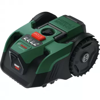 Bosch VISIMOW18V-200 robotniiduk 18V koos 5,0Ah akuga, varuteraga, roheline/must