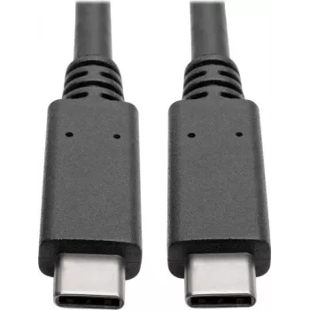 EATON Tripp Lite Series USB-C kaabel (M/M) - USB 3.2 Gen 2 (10 Gbps) - 5A (100W) - Thunderbolt 3 ühilduv - 0,91 m (3 ft) - Must