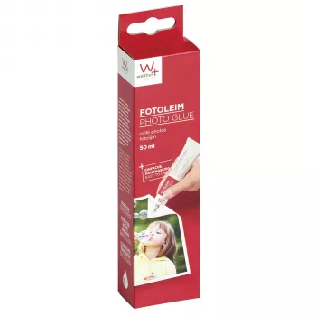 WALTHER FK050T Fotoliim Tuub 50ml - Happevaba, Lahustivaba Dispersioonliim Fotodele, Paberile, Papile, Kunstiprintidele