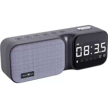 Reflexion CLR24BT Kellraadio Bluetoothiga, FM PLL Tuuner, Kahe äratuse ja LED-ekraaniga, Must