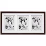 DEKNUDT S65KQ3 3x10x15 Wood Gallery Brown Passepartout Multi Picture Frame
