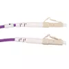 Extralink LC/UPC to LC/UPC Patch Cord, Multimode OM4 Duplex, 1m, LSZH, Aqua
