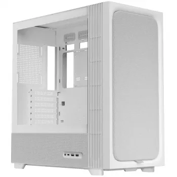 TRYX FLOVA F50 Midi-Tower, ATX, Karastatud Klaas - Valge