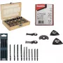 Makita P-84844 Puidutöötlemise tarvikukomplekt (10-osaline) mitmeotstarbelistele tööriistadele