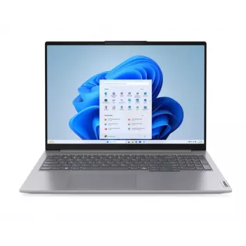 Lenovo ThinkBook 16 G7 sülearvuti, AMD Ryzen 5 7535HS, 16GB DDR5, 512GB SSD, 16-tolline WUXGA IPS, Windows 11 Pro, Arctic Grey