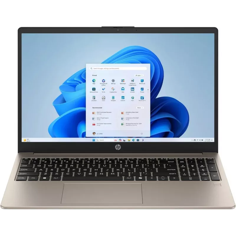 HP 15-FD0230WMDX Sülearvuti, Intel Core i3-N305, 15.6-tolline Full HD IPS Anti-Glare puuteekraan, 8GB DDR4 RAM, 256GB PCIe NVMe SSD, Windows 11 Home, Cozy Cashmere