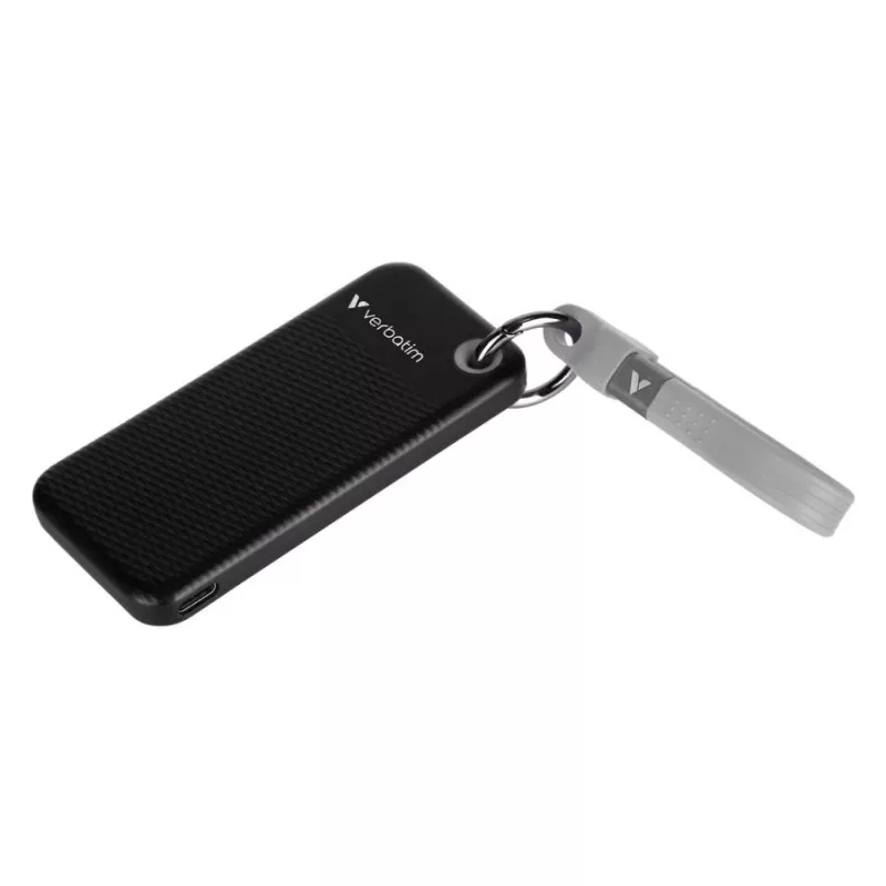 Verbatim Pocket SSD 128GB Must/Hall USB 3.2 Gen 2 väline pooljuhtketas