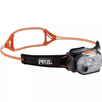Petzl SWIFT RL Peaklamp Must/Oranž