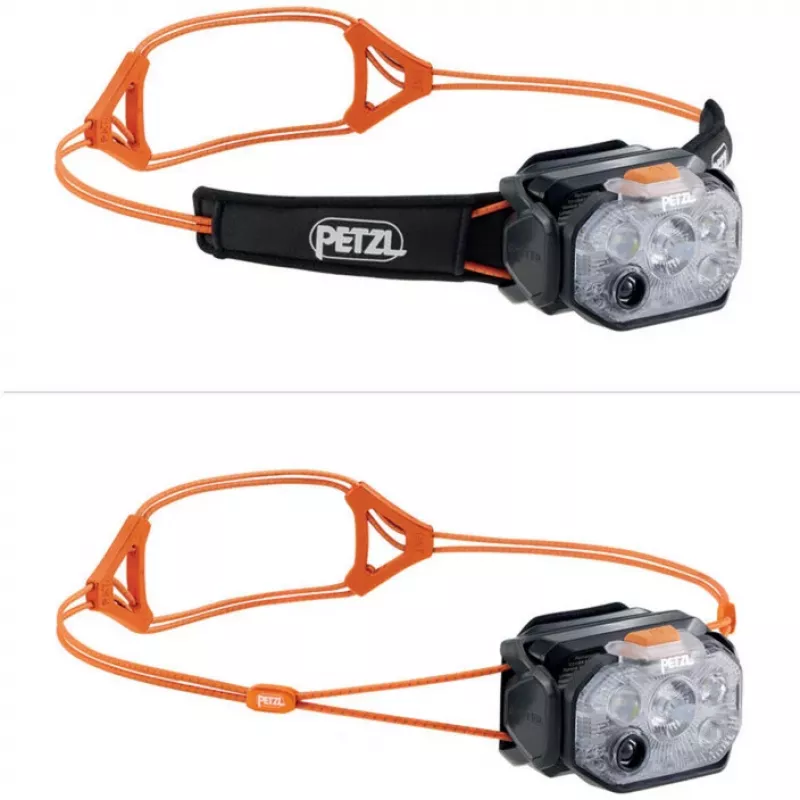 Petzl SWIFT RL Peaklamp Must/Oranž