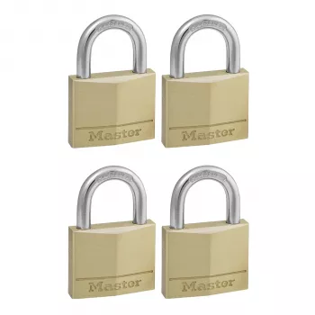 Master Lock Tabalukkude komplekt 4 tk 50 mm ühesuguse võtmega 150EURQNOP