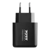 PORT Designs seinapistiklaadija USB-C PD 65W GaN EU-pistikuga must