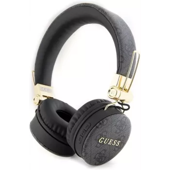 GUESS GUBH704GEMK Over-Ear Bluetooth kõrvaklapid, must, 4G Metal Logo