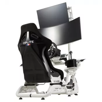 OPLITE Stream Deck Mounting Arm for R8/S8 Cockpit - White