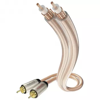 IN-AKUSTIK Star Audio RCA isane RCA isane helikaabel 1,5 m must