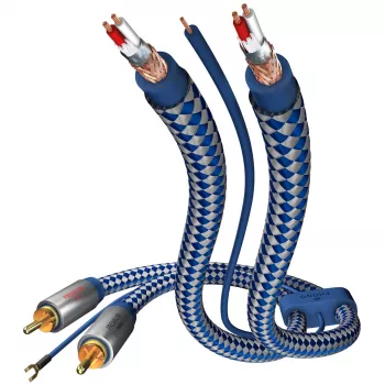 in-akustik Premium Audio Cable Phono RCA - RCA 0.75m Must