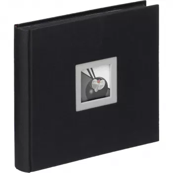 Walther Design FA-209-B Köidetud jumbo fotoalbum must 50 lehte 26x26 cm