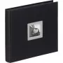 Walther Design FA-209-B Köidetud jumbo fotoalbum must 50 lehte 26x26 cm