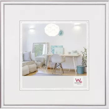 Walther New Lifestyle 30x30 cm pildiraam, hõbedane plastik, KV330S