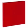 Walther My Heart fotoalbum punane 20x20 cm 40 valget lehte linase kaanega FA243R
