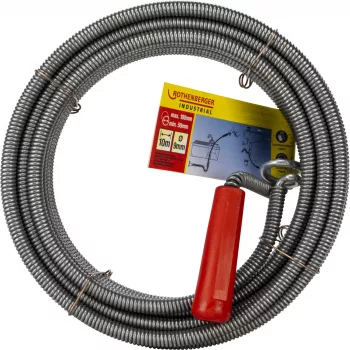 Rothenberger Industrial 072986E kanalisatsioonipuhastusspiraal 10 m, Ø 26 mm