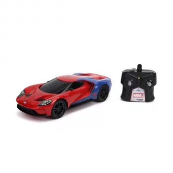 Jada Toys Marvel Spider-Man RC 2017 Ford GT 1:16 2.4 GHz Algaja Mudelauto