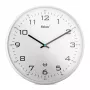 MEBUS 13080 raadiojuhitav seinakell, valge, 30 cm