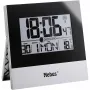 Mebus 41787 Raadiojuhitav seinakell, hõbe/valge, 30 cm, DCF77
