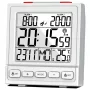 MEBUS 56813 Digitaalne äratuskell - Valge - Ristkülikukujuline - 12/24h - °C/°F