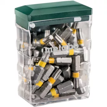 Metabo Bit-Box TX25 Security Torx Bit Set, 25-osaline (24 bitti + 1 bithoidik)